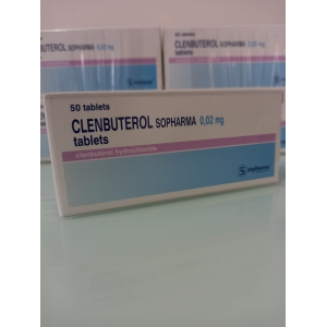 Sopharma Clenbuterol 0.02mg 50 Tablet